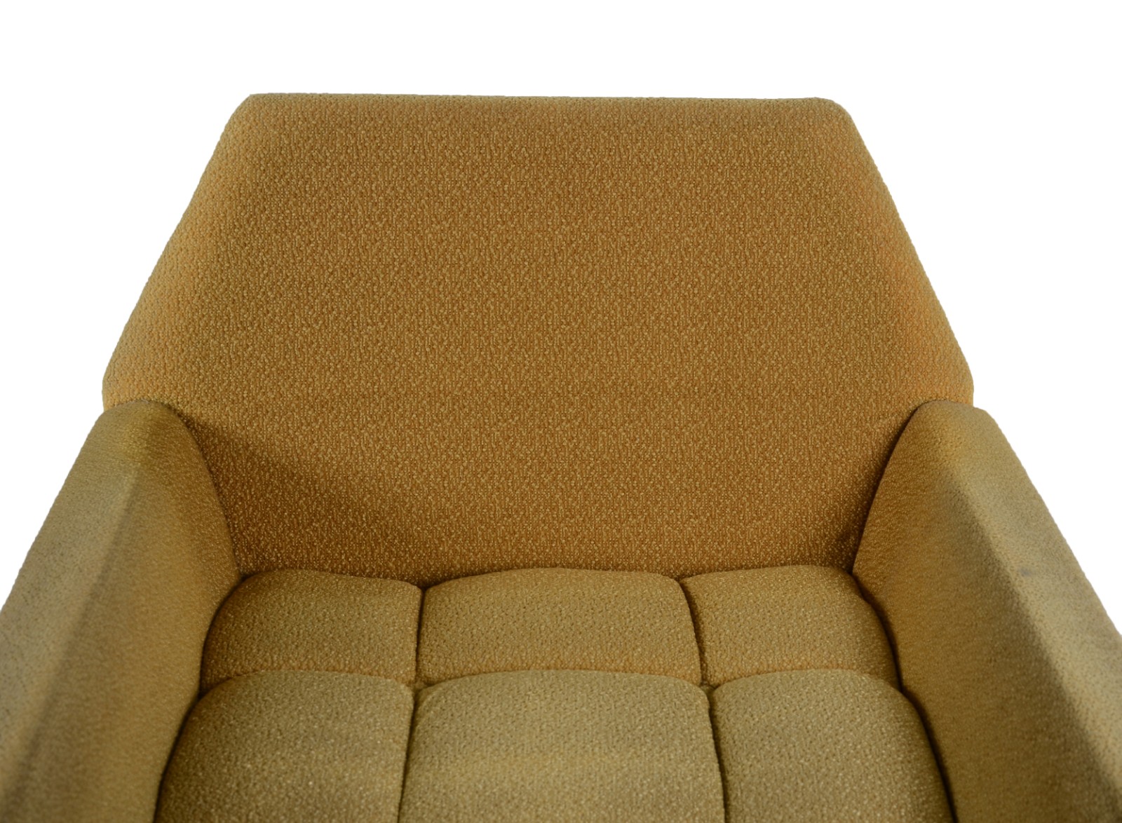 Conjunto de sofá para três lugares e poltrona estofada com estrutura... - foto 4 de 7