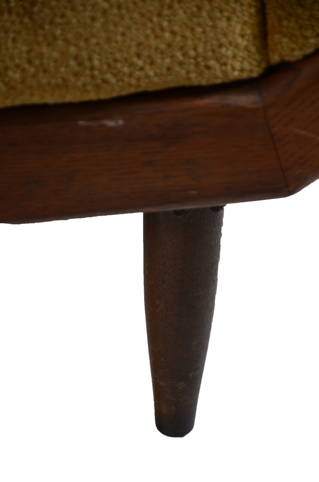 Conjunto de sofá para três lugares e poltrona estofada com estrutura... - foto 5 de 7
