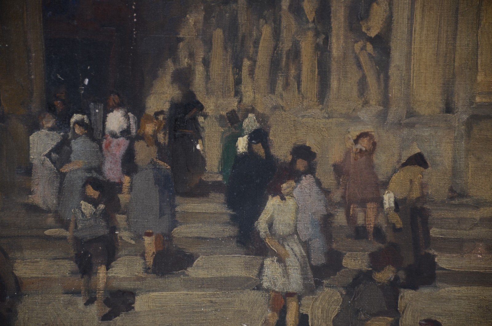 Dario Mecatti (1909-1976), Saida de Missa - foto 5 de 6