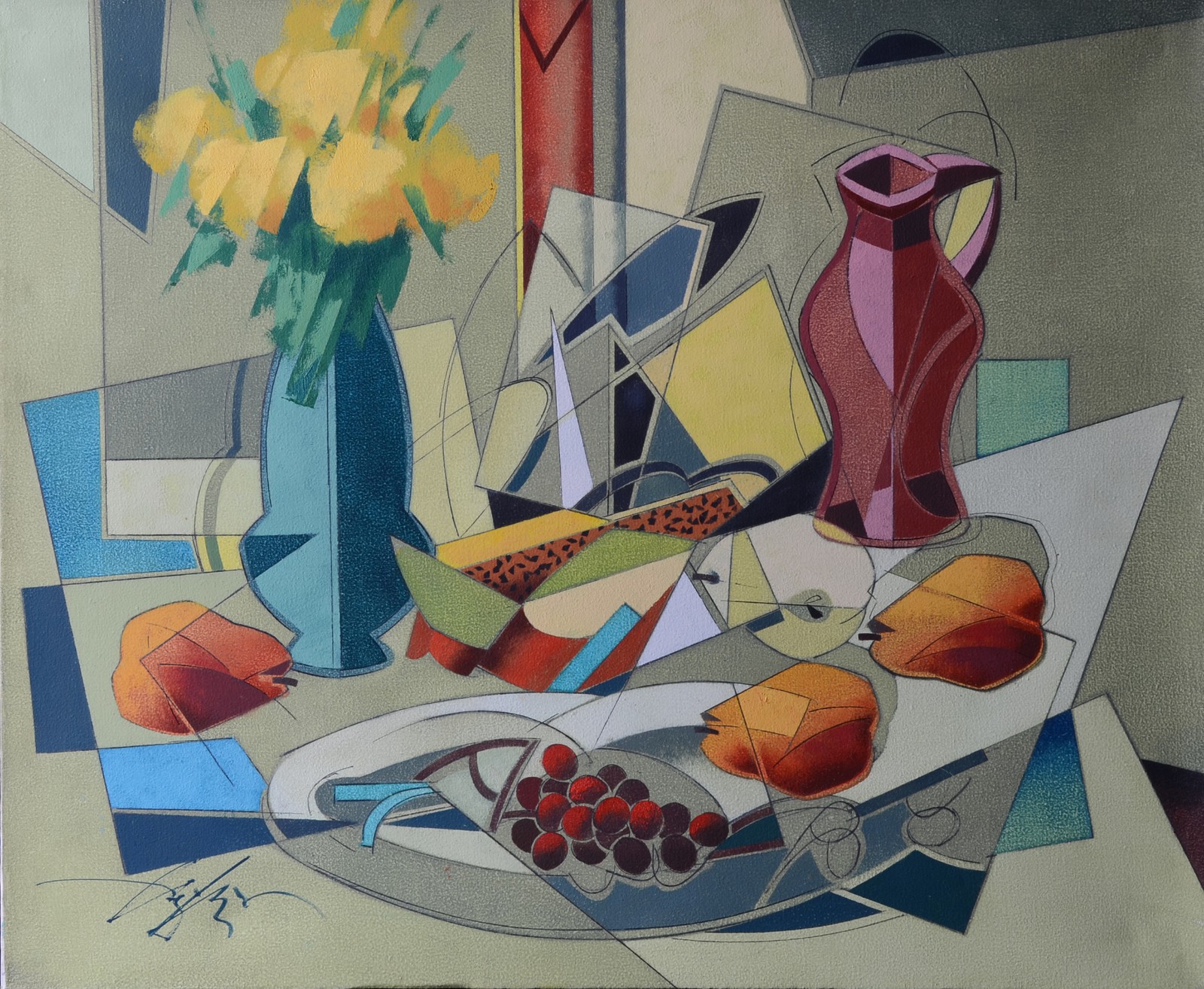 Henri Carrières (1947), Natureza Morta - foto 1 de 3