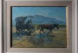Thiago Castro (1984), Urca - Óleo sobre eucatex.
