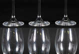 Seis taças de cristal para vinho branco - Seis taças de cristal para vinho branco