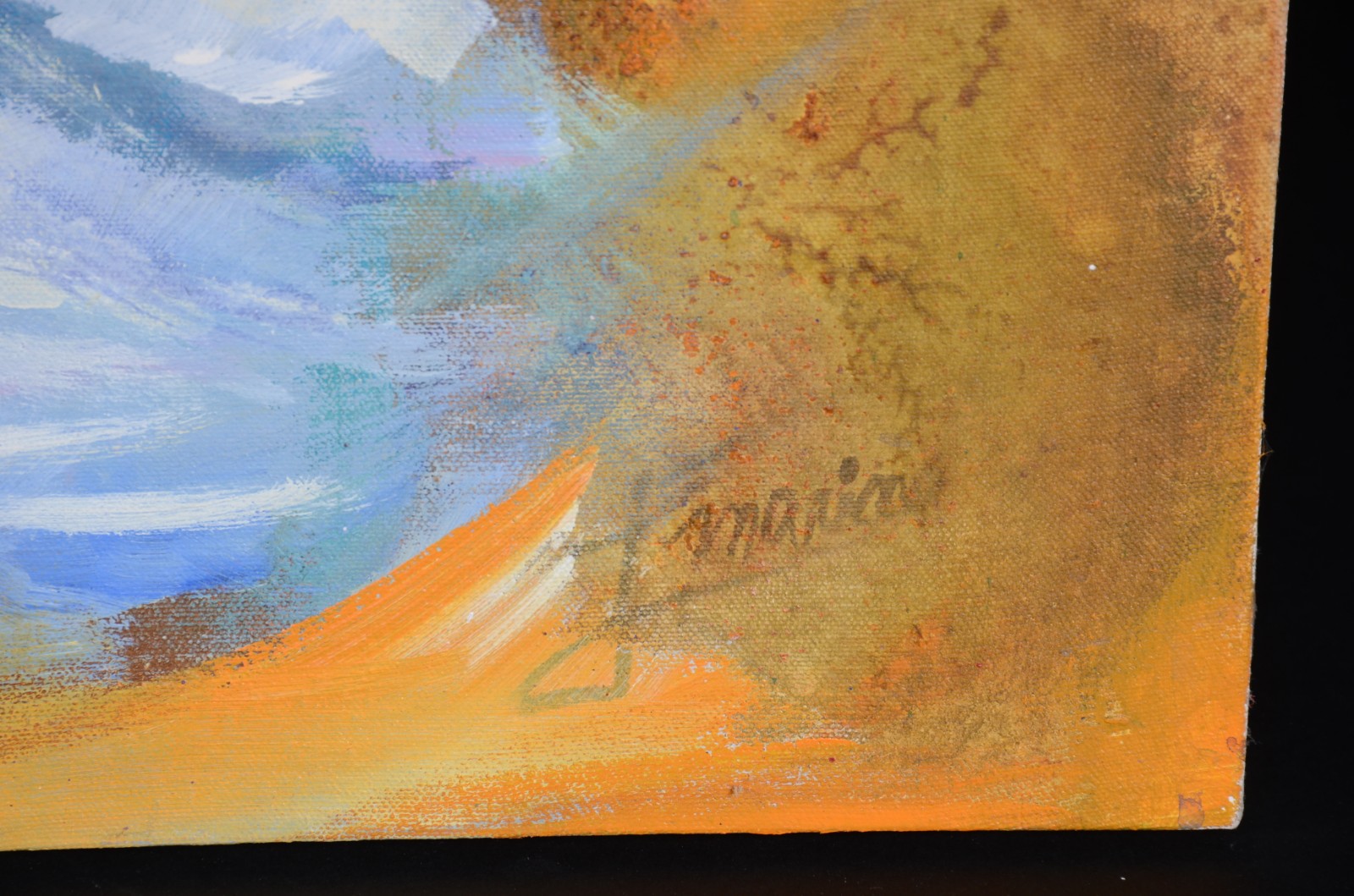 Óleo sobre tela. - foto 2 de 4