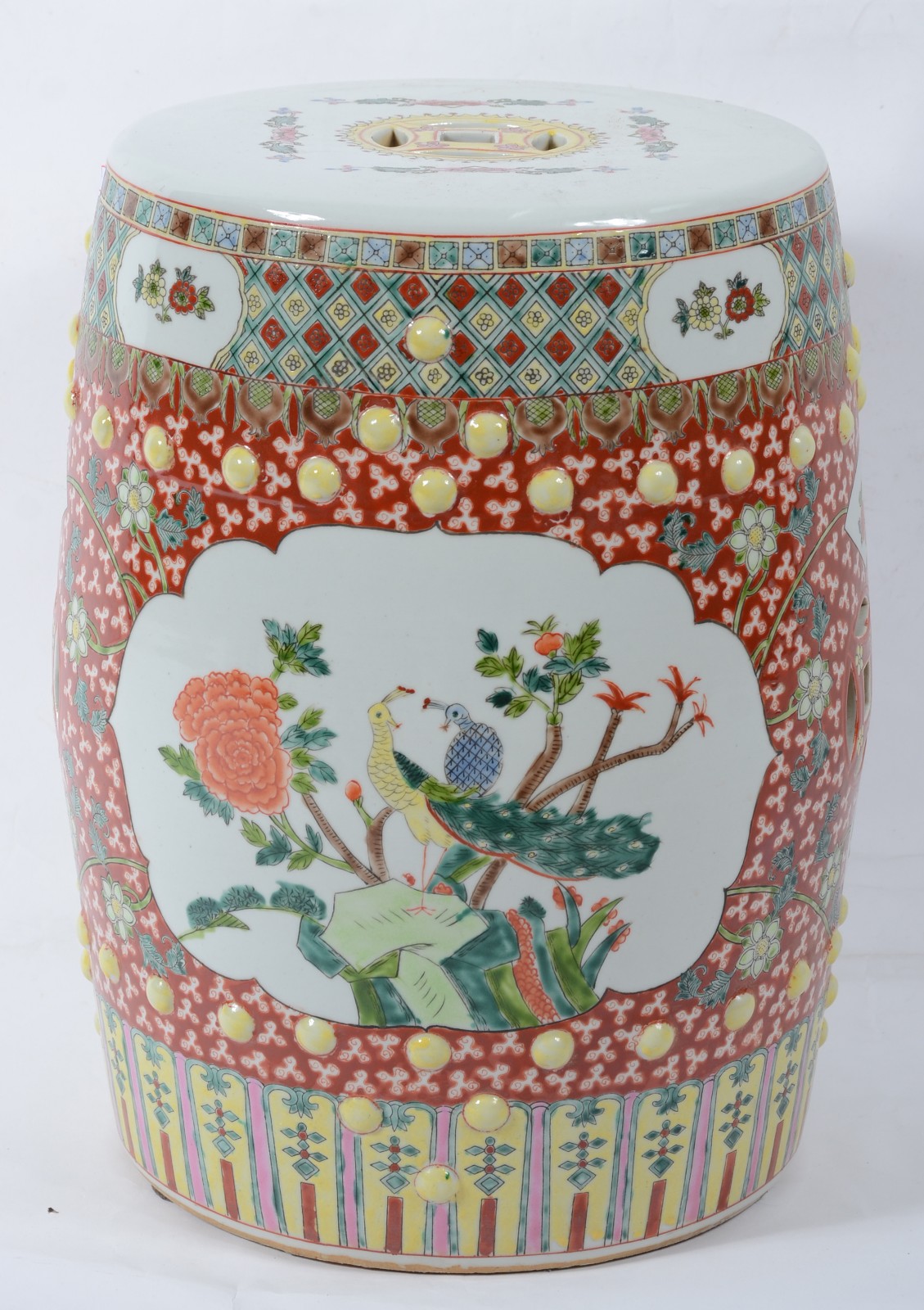 Seat garden de porcelana oriental. - foto 1 de 4