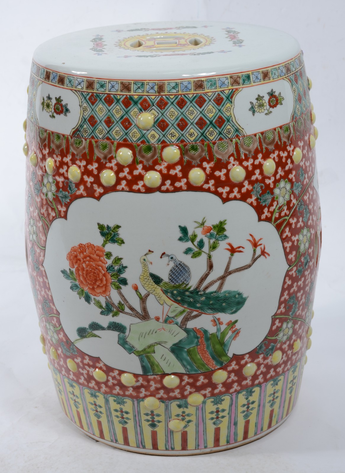 Seat garden de porcelana oriental. - foto 3 de 4