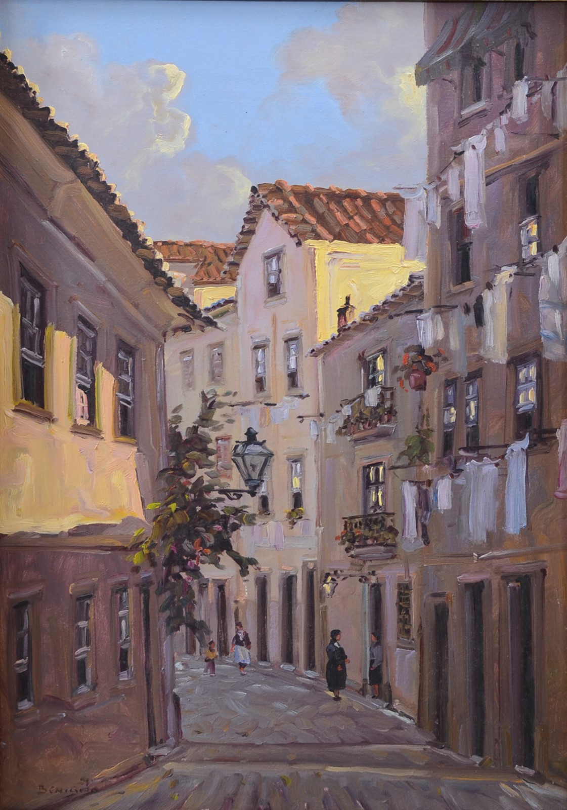 José Benigno (1955), Rua Típica do Bairro D'Alfama - Lisboa - Portugal - foto 1 de 5