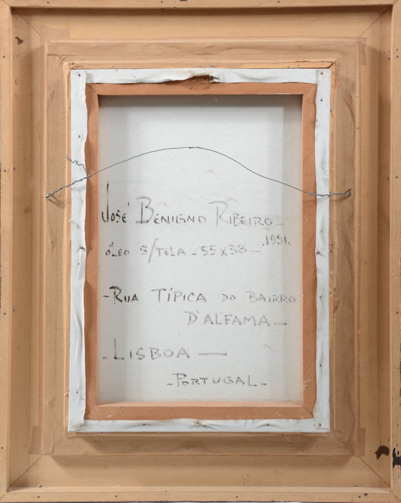 José Benigno (1955), Rua Típica do Bairro D'Alfama - Lisboa - Portugal - foto 4 de 5