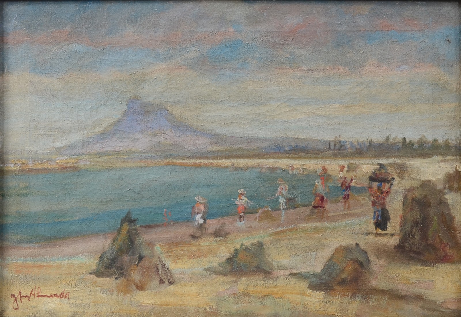 José Maria de Almeida (1906-1955), Praia de Afife - Portugal - foto 1 de 4