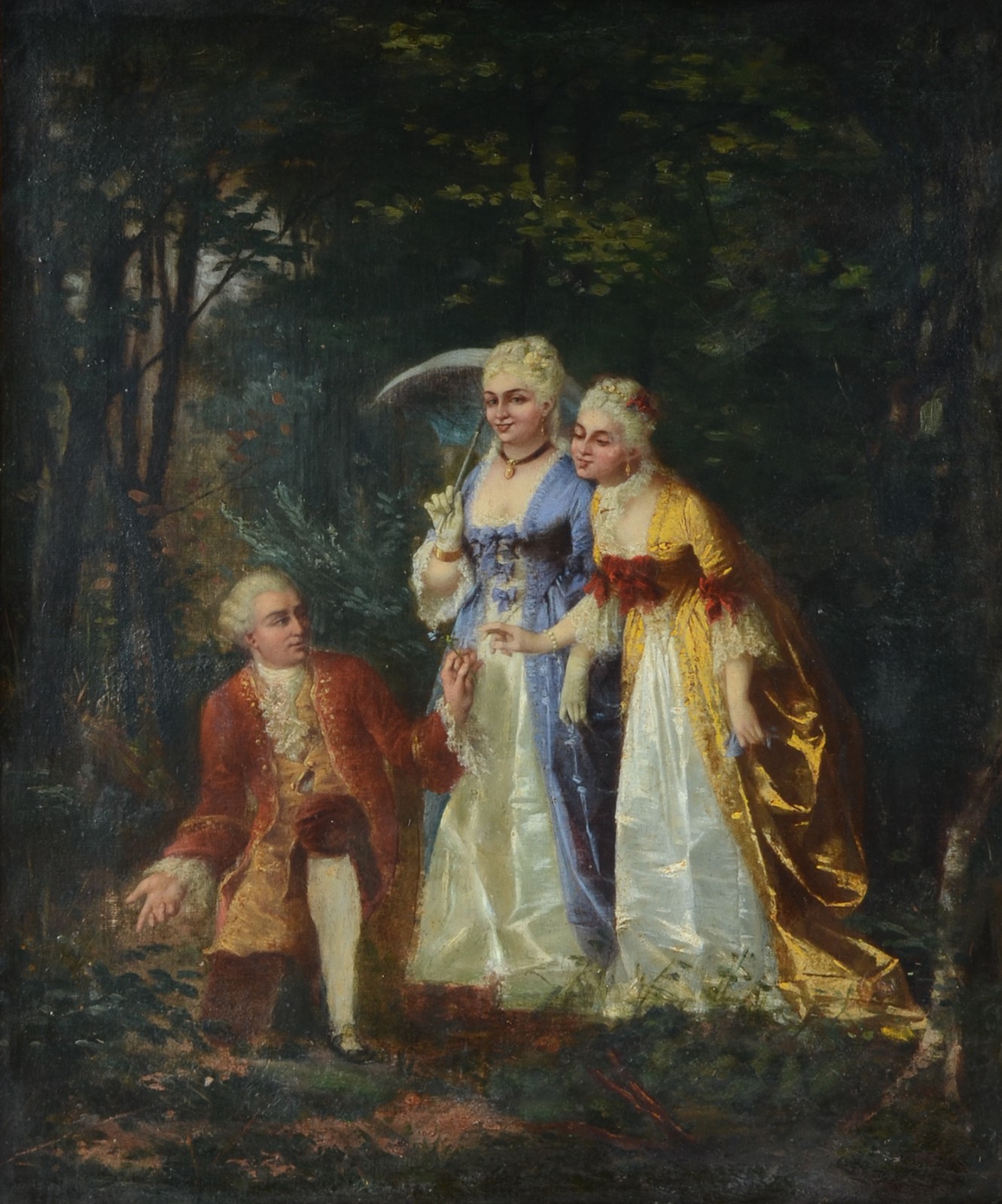 Johann Grund (1808-1887), The love token - foto 1 de 5