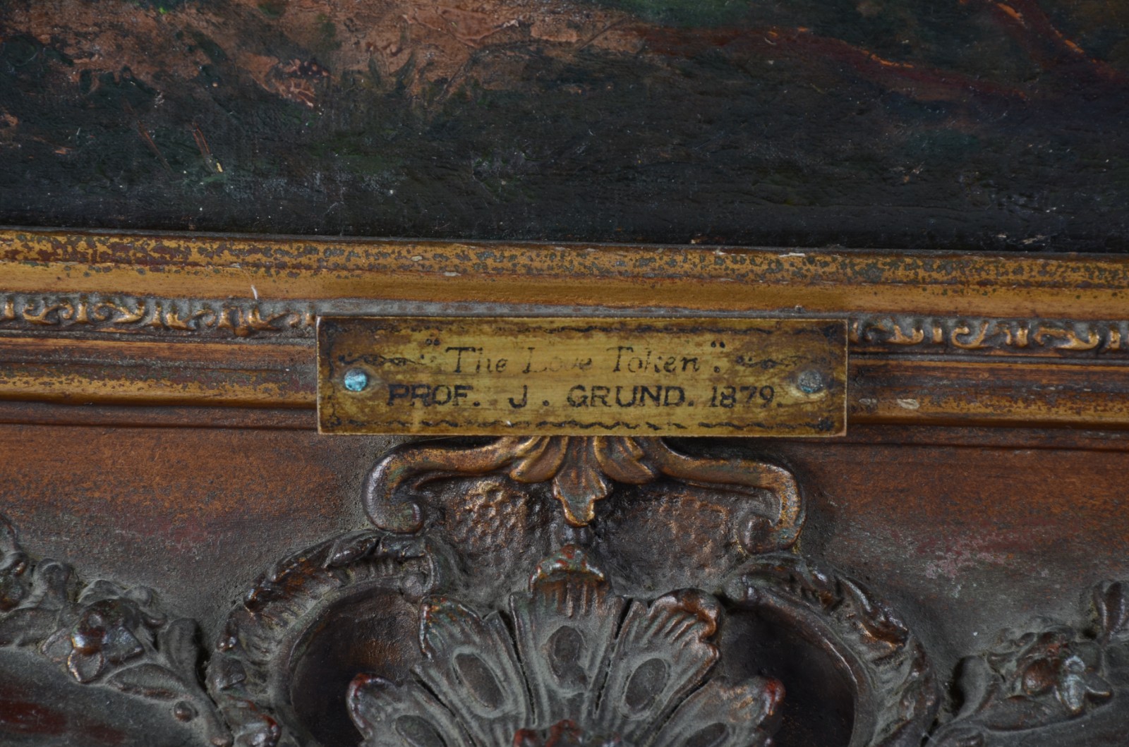 Johann Grund (1808-1887), The love token - foto 3 de 5