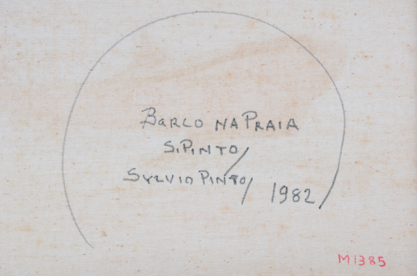 Sylvio Pinto (1918-1997), Barco na Praia - foto 5 de 5