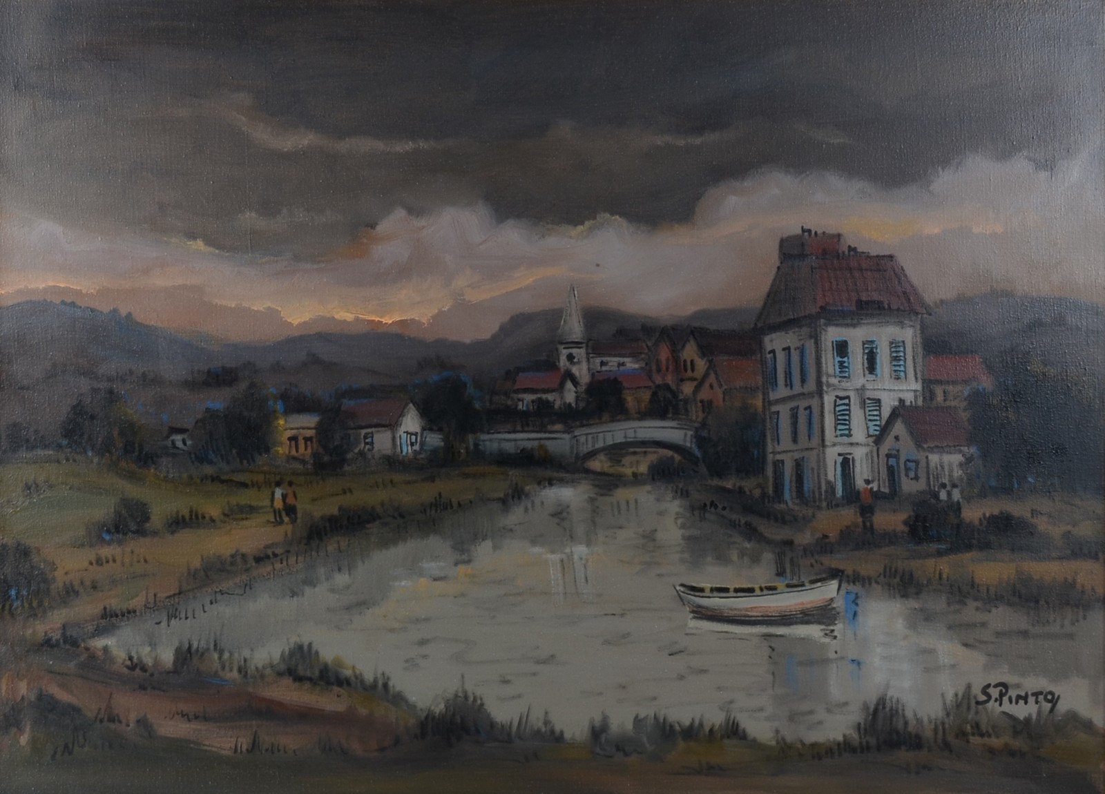 Sylvio Pinto (1918-1997), Sevres França - foto 1 de 5