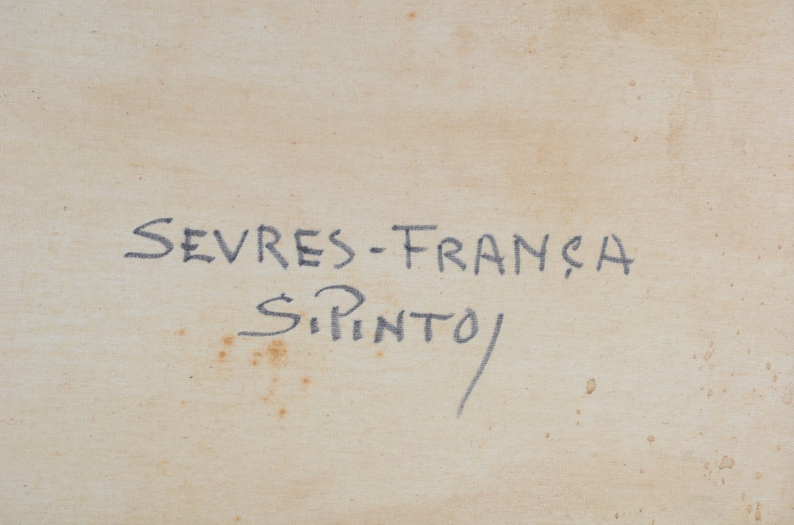Sylvio Pinto (1918-1997), Sevres França - foto 5 de 5