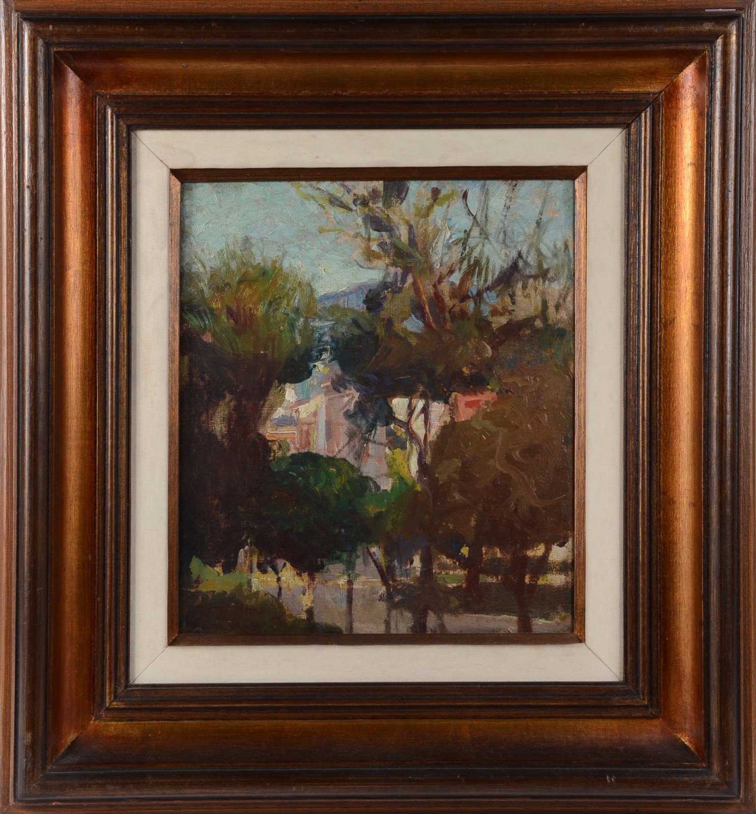 João Timóteo da Costa (1879-1932), Paisagem com árvores - foto 2 de 5