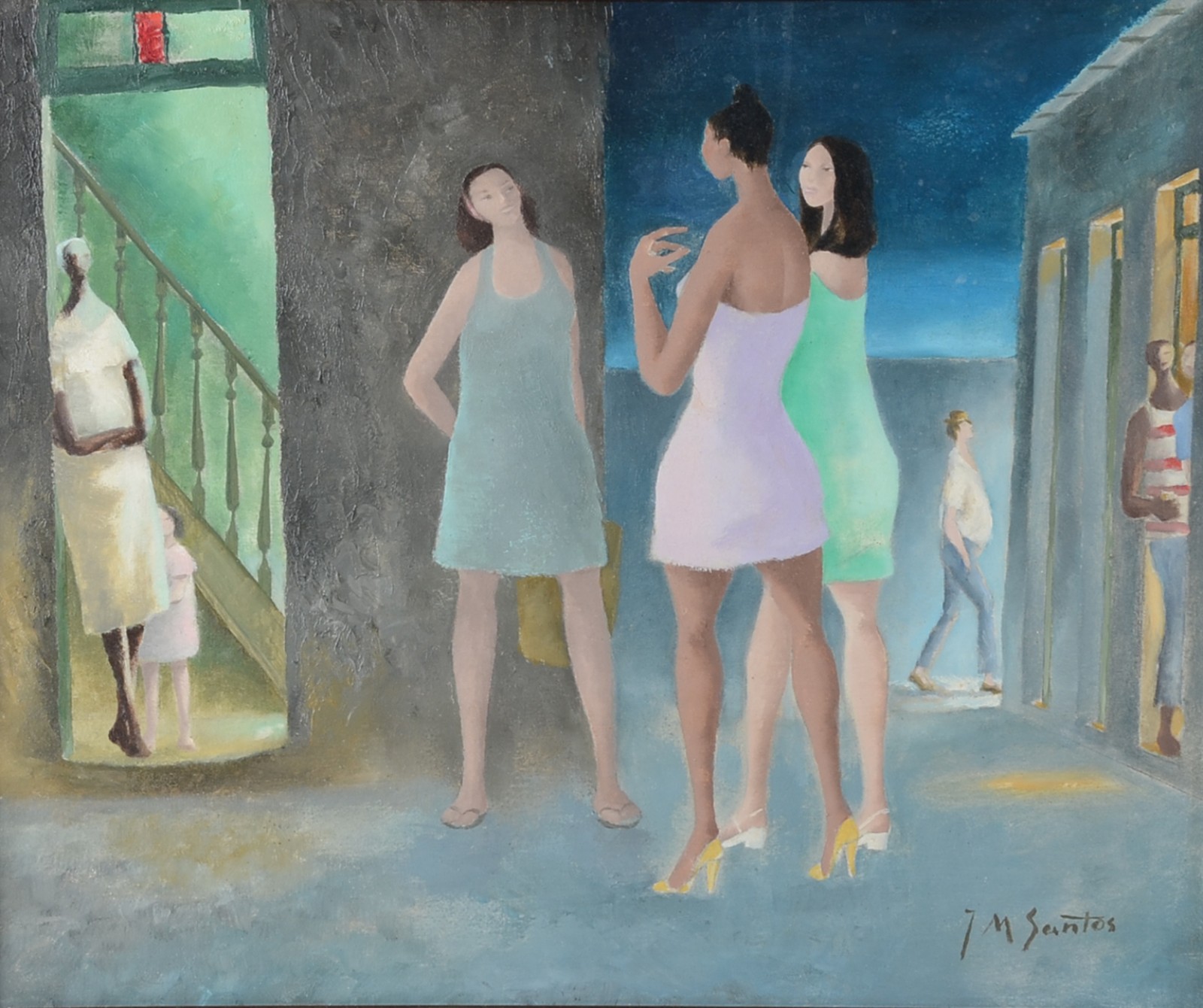 João Maria dos Santos (1909-1988), Três Mulheres - foto 1 de 5