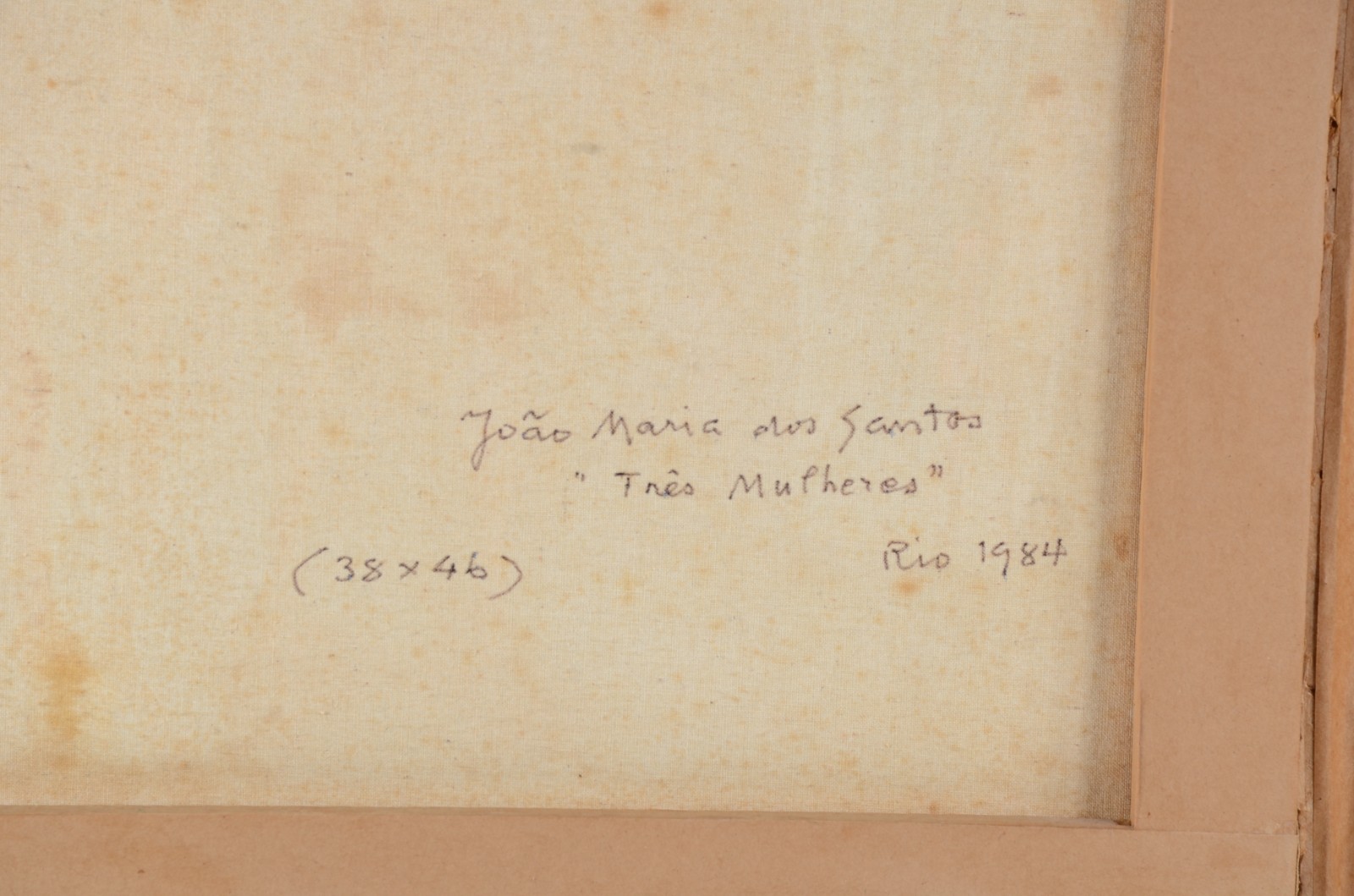 João Maria dos Santos (1909-1988), Três Mulheres - foto 4 de 5