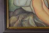 MARIO MARIANO, Serie Encanto - Óleo sobre tela. Datado 1982.