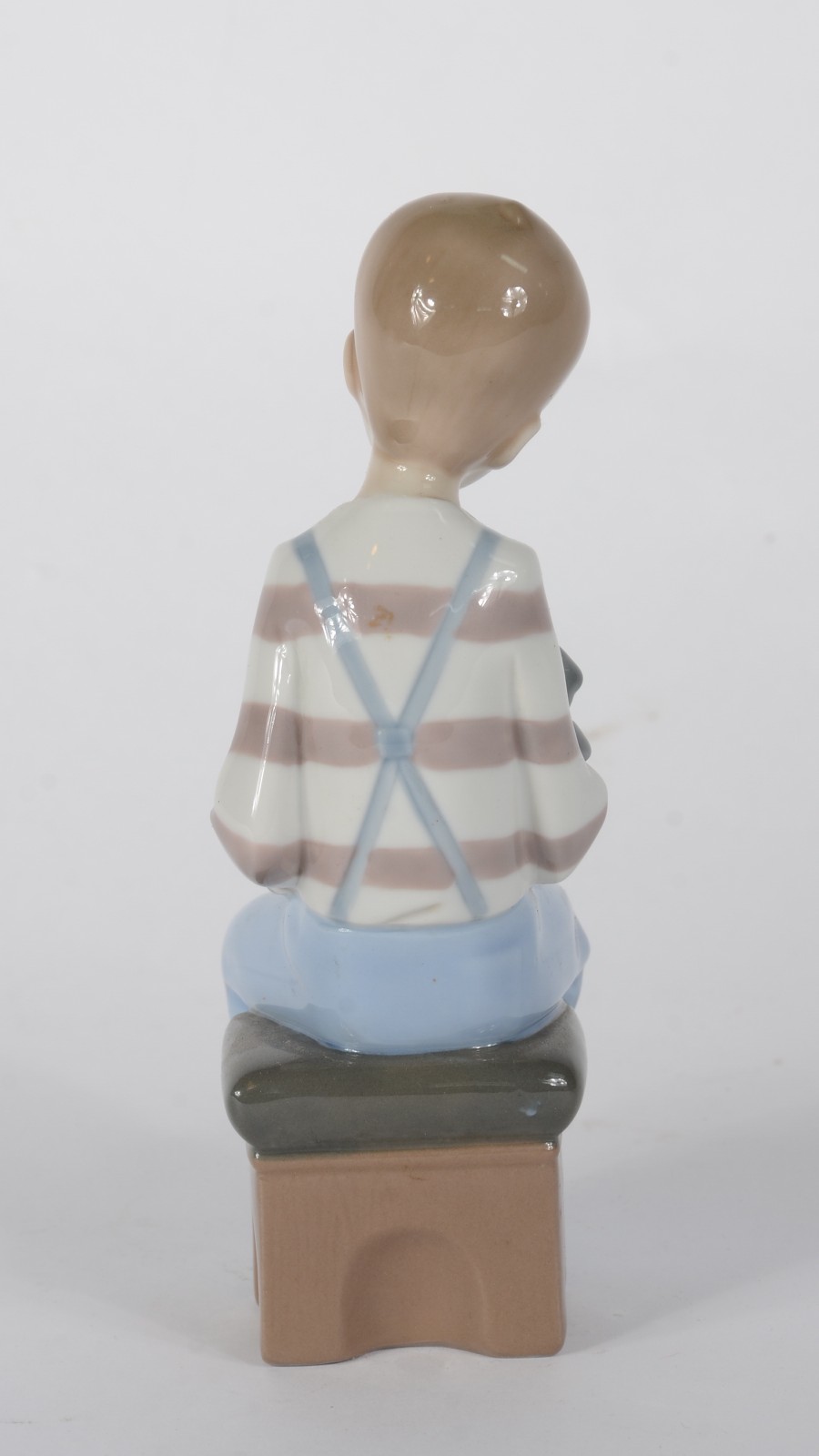 Escultura de porcelana espanhola "NAO" policromada representando... - foto 3 de 7