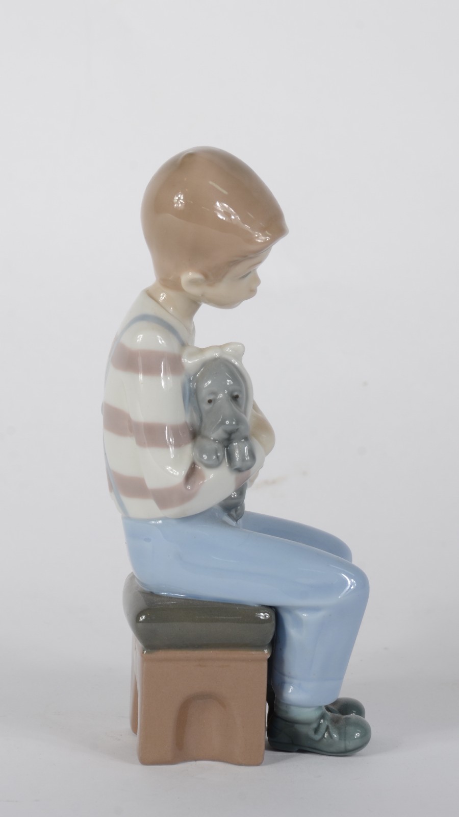 Escultura de porcelana espanhola "NAO" policromada representando... - foto 4 de 7
