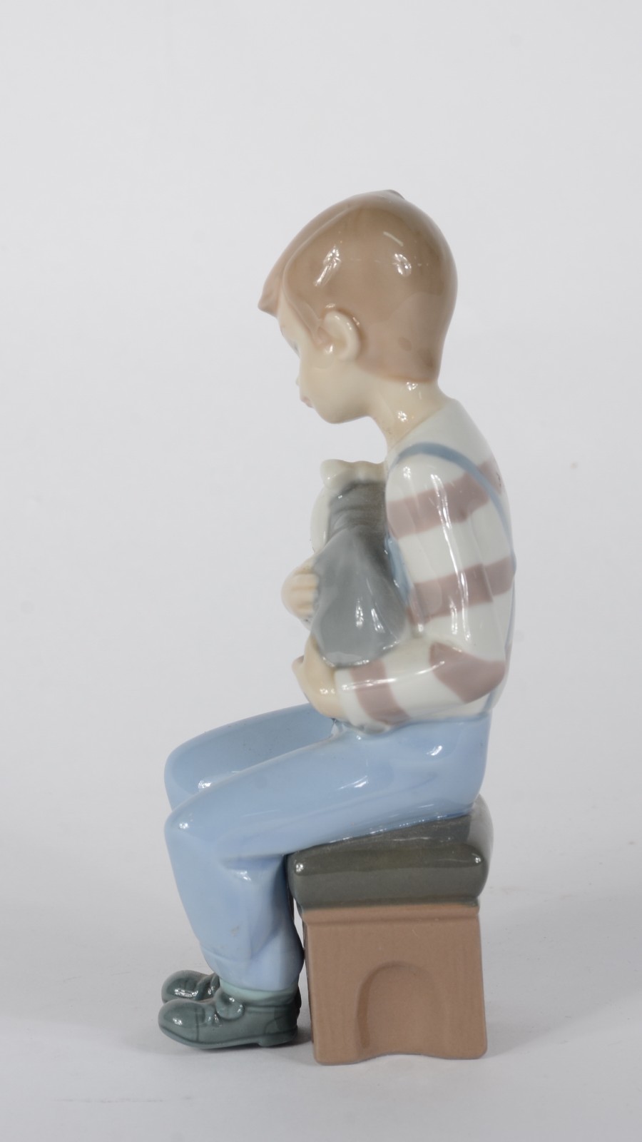 Escultura de porcelana espanhola "NAO" policromada representando... - foto 6 de 7