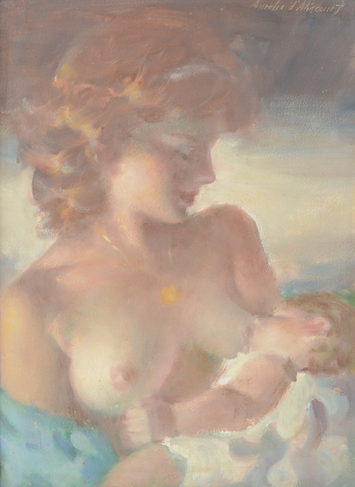  Aurélio D'Alincourt (1919-1990), Maternidade - foto 1 de 6