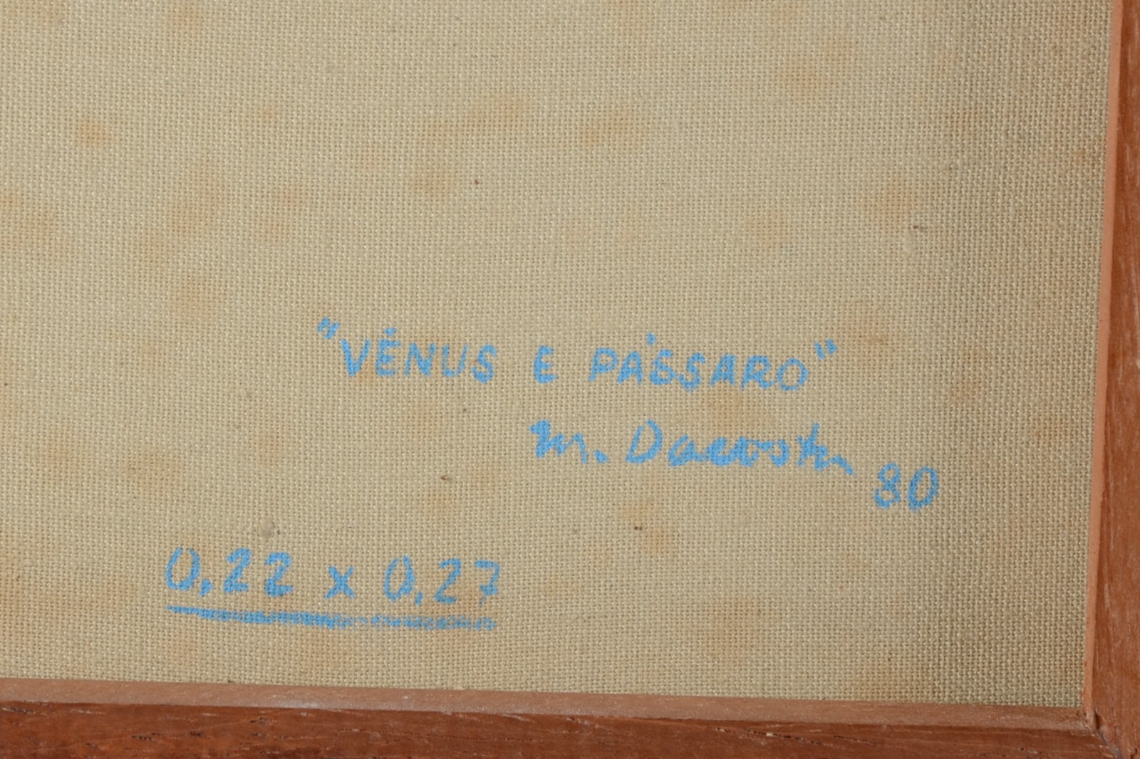 Milton Dacosta (1915-1988), Vênus e Pássaro - foto 5 de 5
