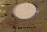 Armando Romanelli (1945), Barcos - Óleo sobre madeira.