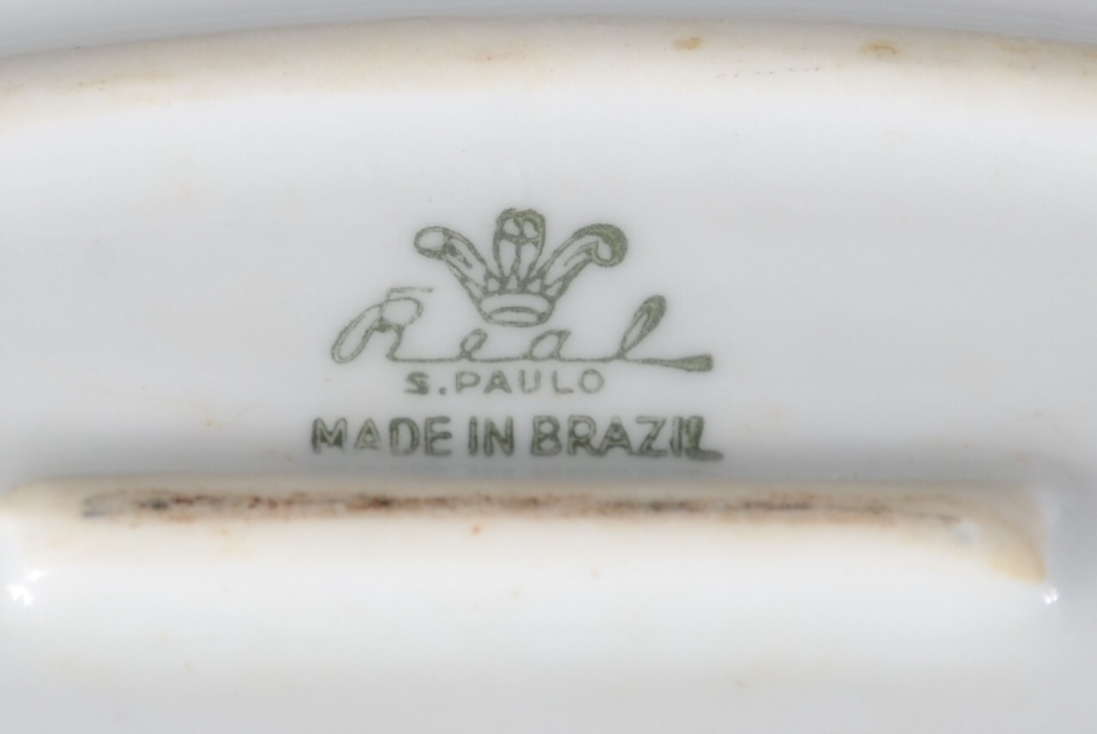 Aparelho de jantar de porcelana da Bavária na cor branca com friso... - foto 5 de 6