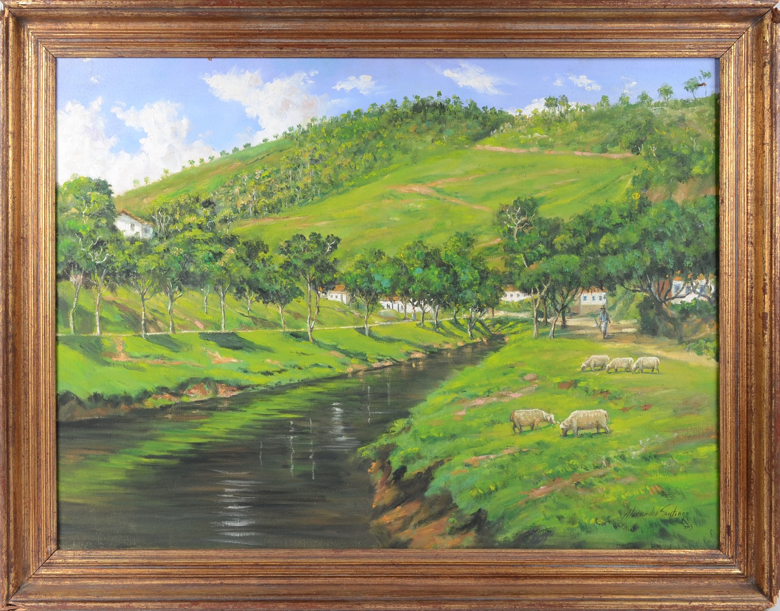 PAISAGEM. (Baseada na obra de Batista da Costa). - foto 2 de 7