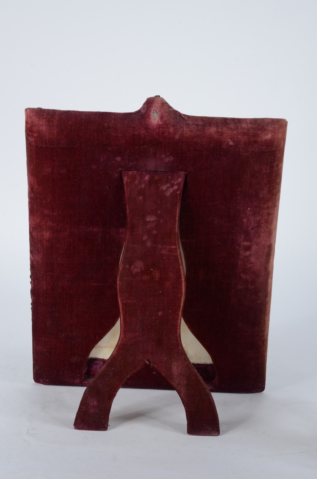 Espelho de mesa de cristal bisotado com moldura na forma de... - foto 3 de 3