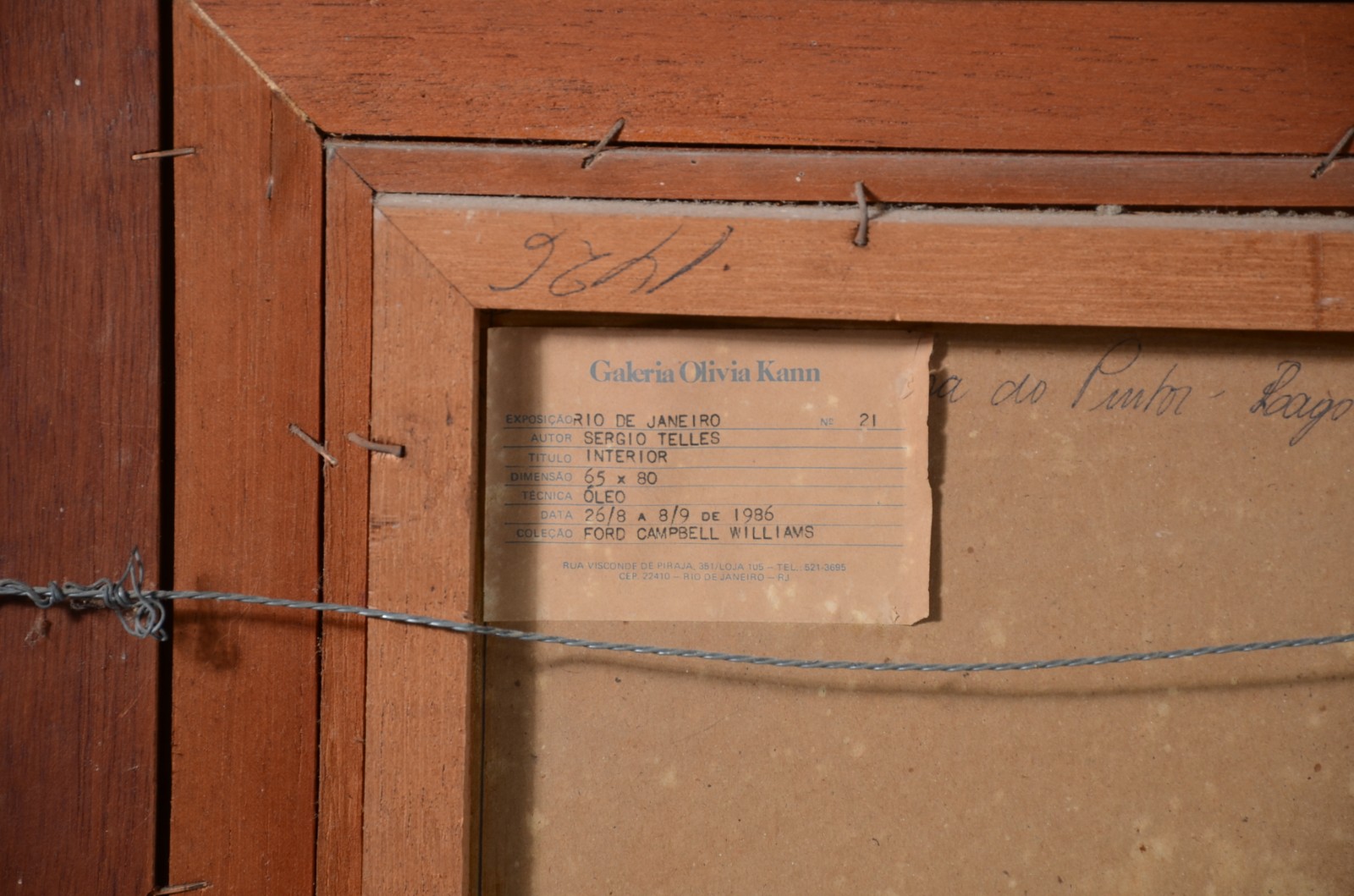  Sérgio Telles (1936-2022), Interior - foto 6 de 6