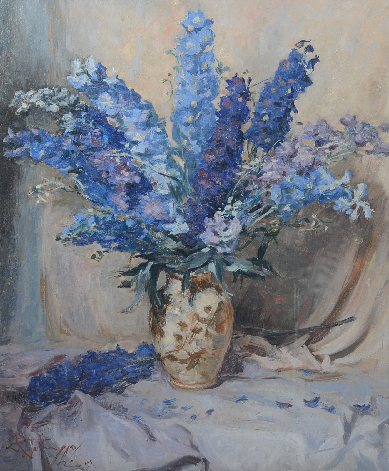 Leopoldo Gotuzzo (1887-1983), DELPHINIUM - foto 1 de 4