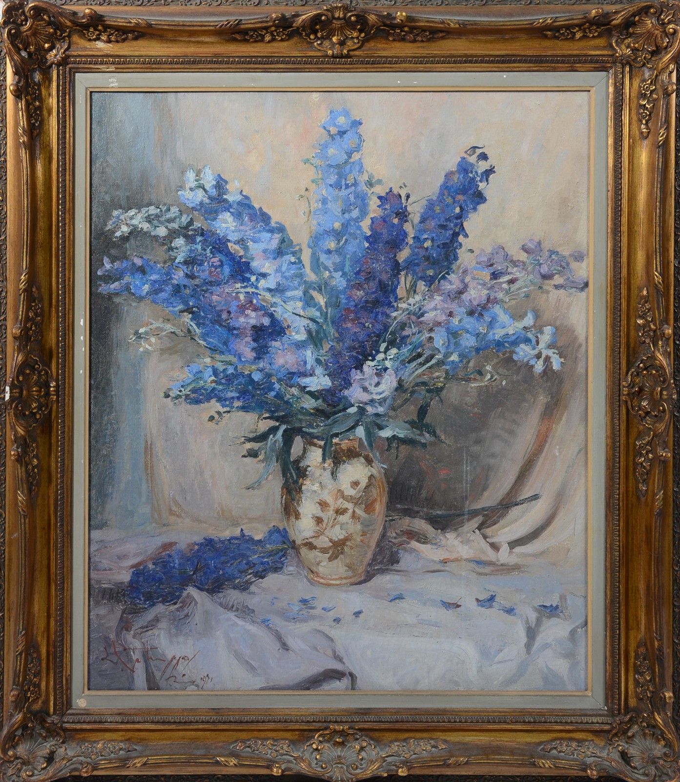 Leopoldo Gotuzzo (1887-1983), DELPHINIUM - foto 2 de 4