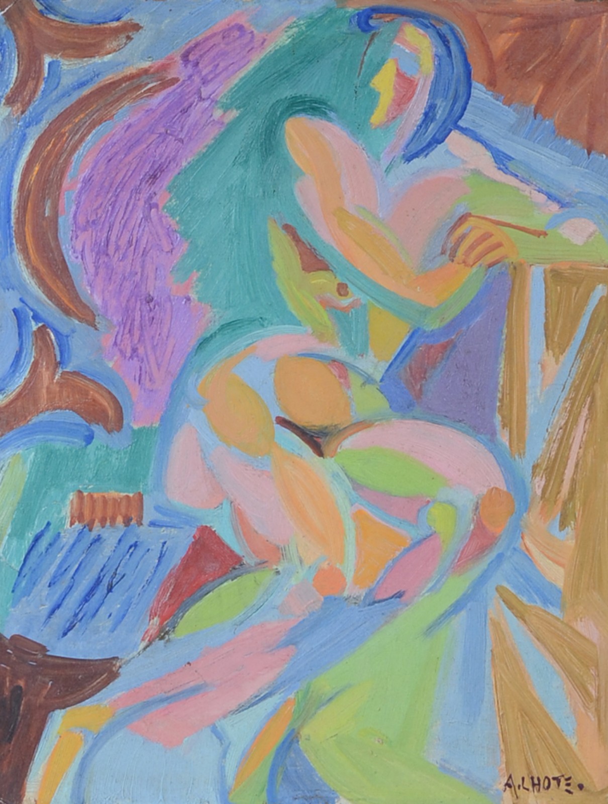 Andre Lhote (1885-1962), Baigneuse - foto 1 de 4