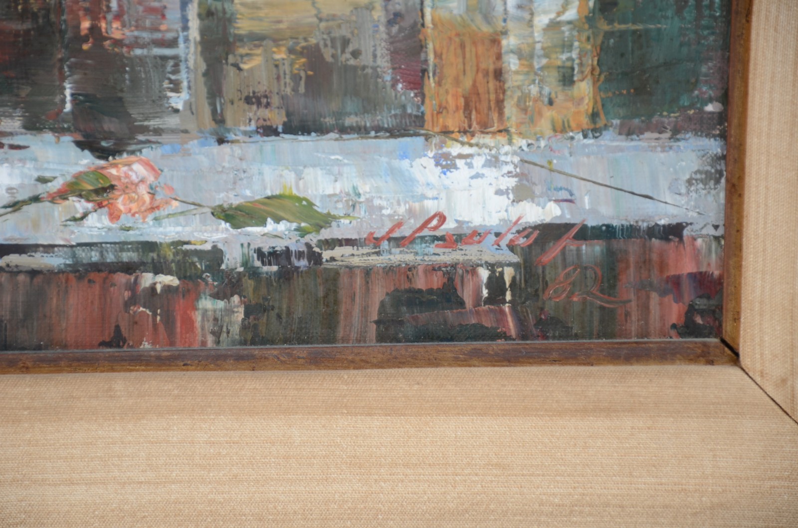 José Paulo Moreira da Fonseca (1922-2004), Flores no Atelier - foto 3 de 4