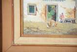 Armando Vianna (1897-1992), Paisagem de Niterói - Óleo sobre tela, datado 1945.