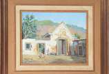 Armando Vianna (1897-1992), Paisagem de Niterói - Óleo sobre tela, datado 1945.