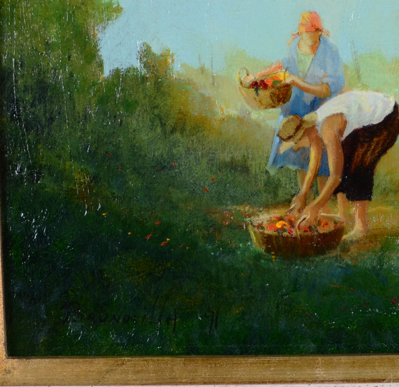 Francesco Brunocilla (1948), Paisagem Rural - foto 2 de 3