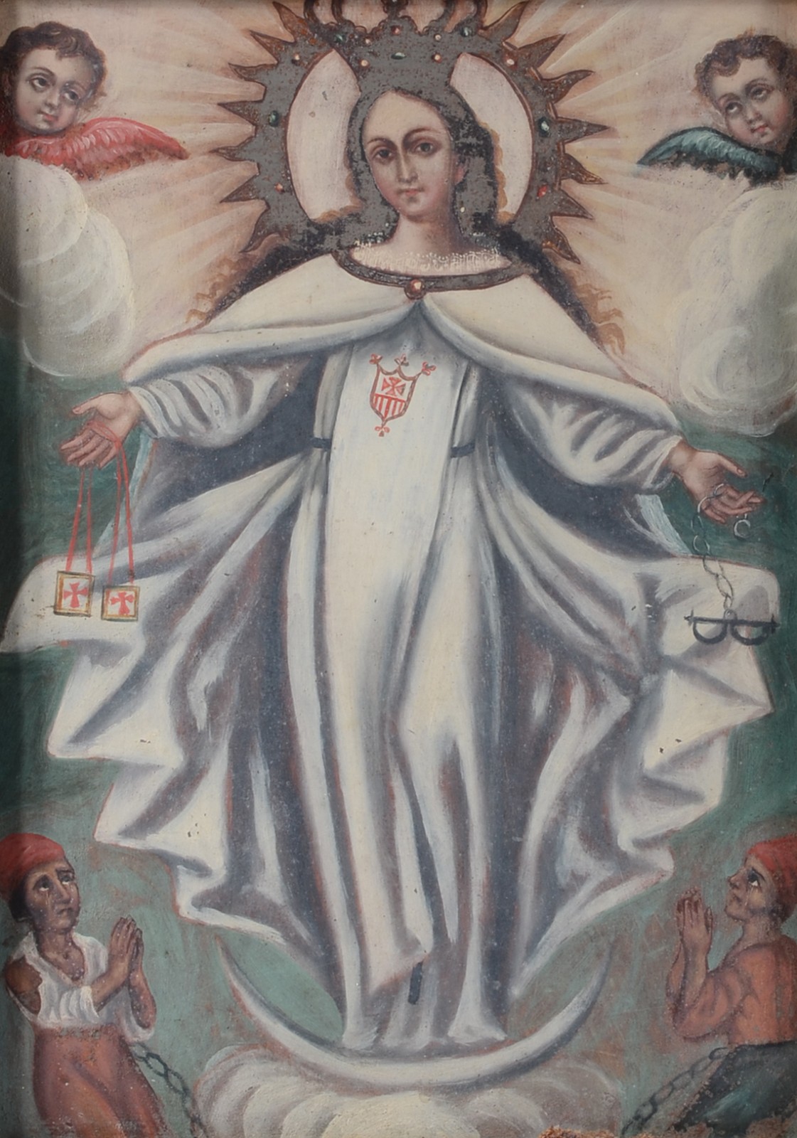 Pintura representando Nossa Senhora - foto 1 de 3