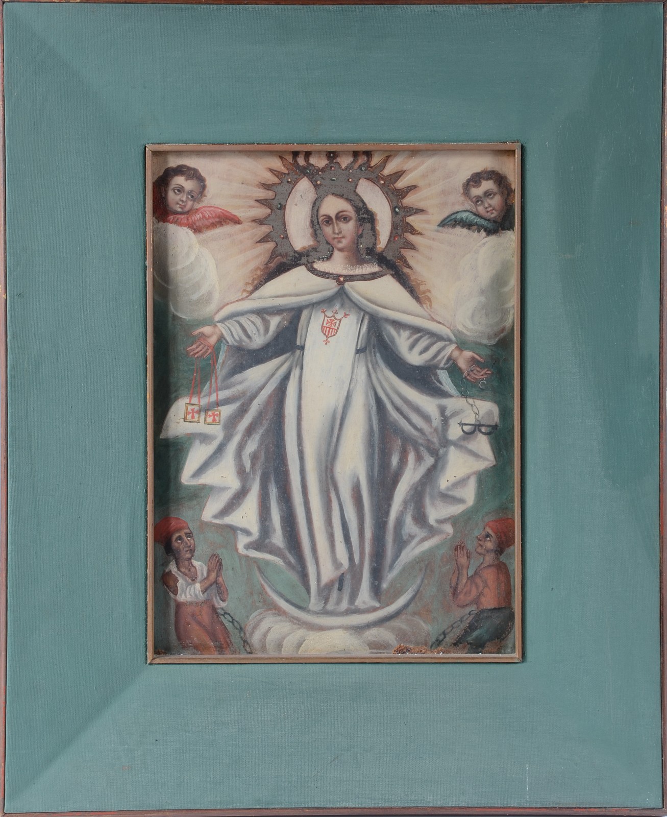 Pintura representando Nossa Senhora - foto 2 de 3