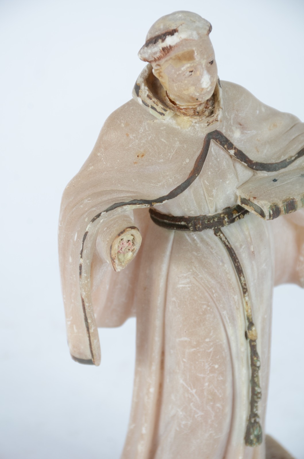 Santo Antonio - Imagem de pedra sabão (desgastes) - foto 8 de 8