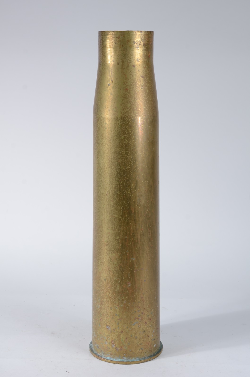 Cápsula de bala de canhão em metal dourado, podendo ser usada como... - foto 1 de 4