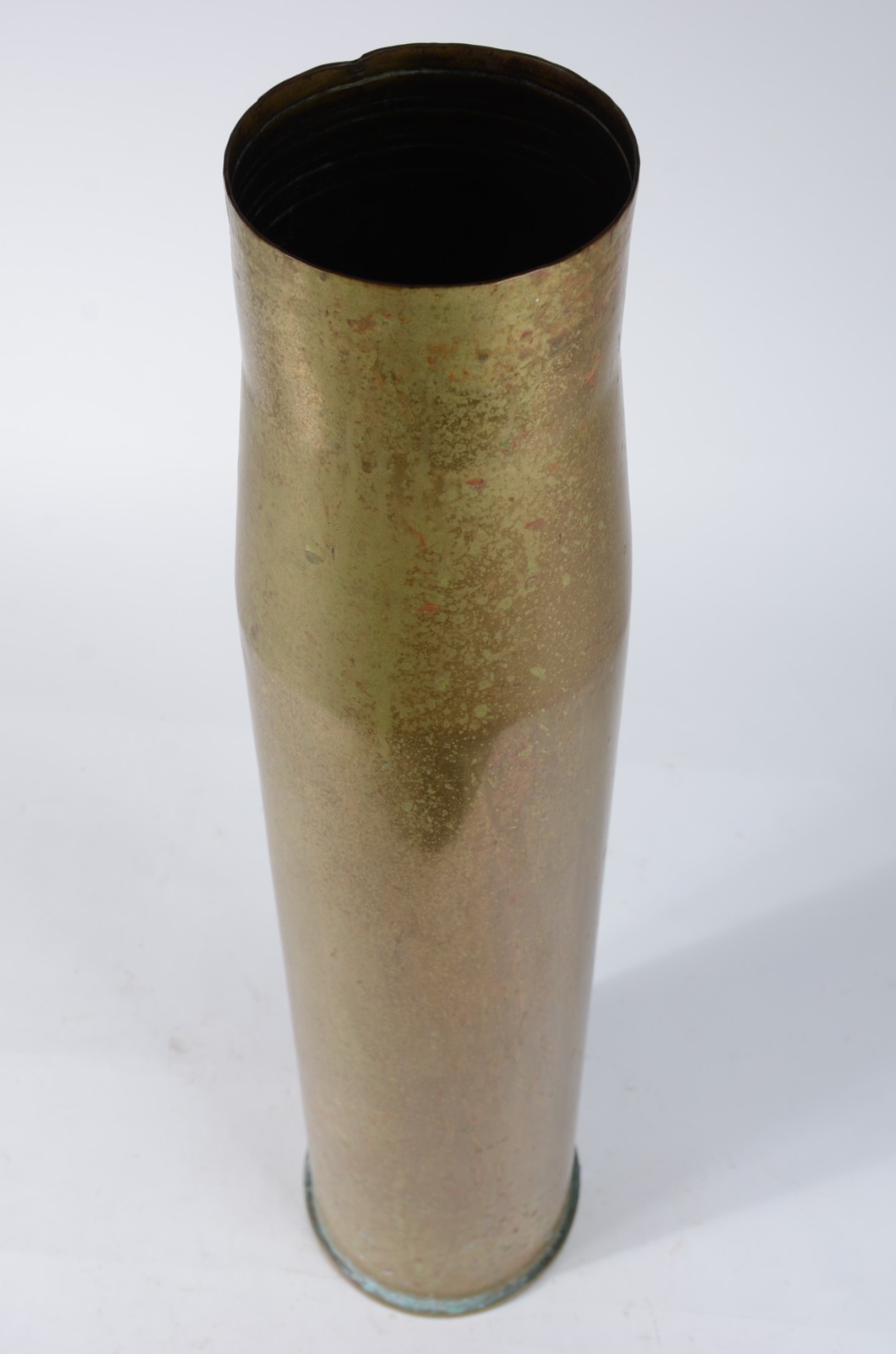 Cápsula de bala de canhão em metal dourado, podendo ser usada como... - foto 4 de 4