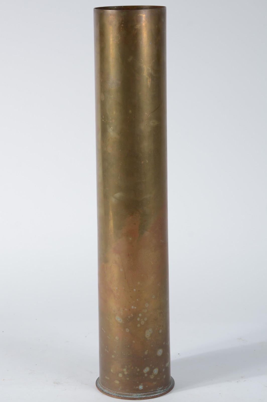 Cápsula de bala de canhão em metal dourado, podendo ser usada como... - foto 1 de 3
