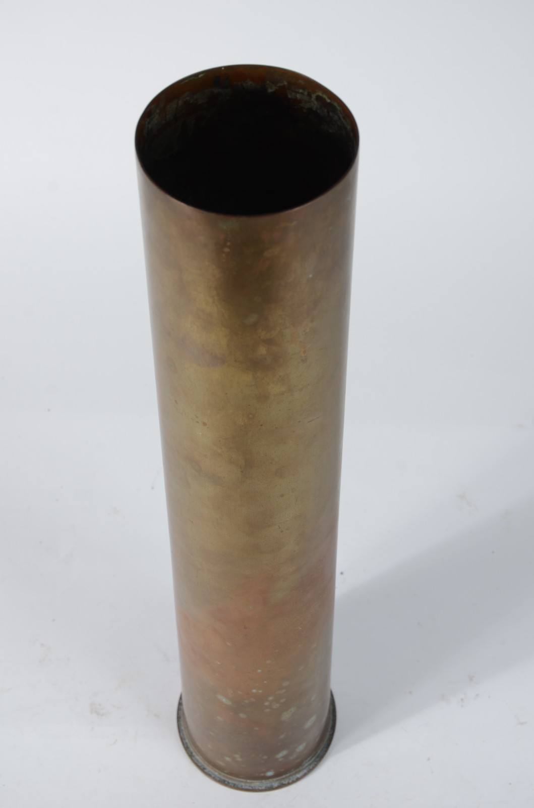 Cápsula de bala de canhão em metal dourado, podendo ser usada como... - foto 3 de 3