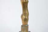 Bruno Giorgi (1905-1993), Torso Feminino - Escultura de bronze, base de mármore. Altura total 60 cm.