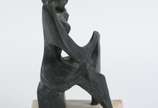 Vera Torres (1962),  - Escultura de bronze, base de mármore. Altura total 37 cm..
