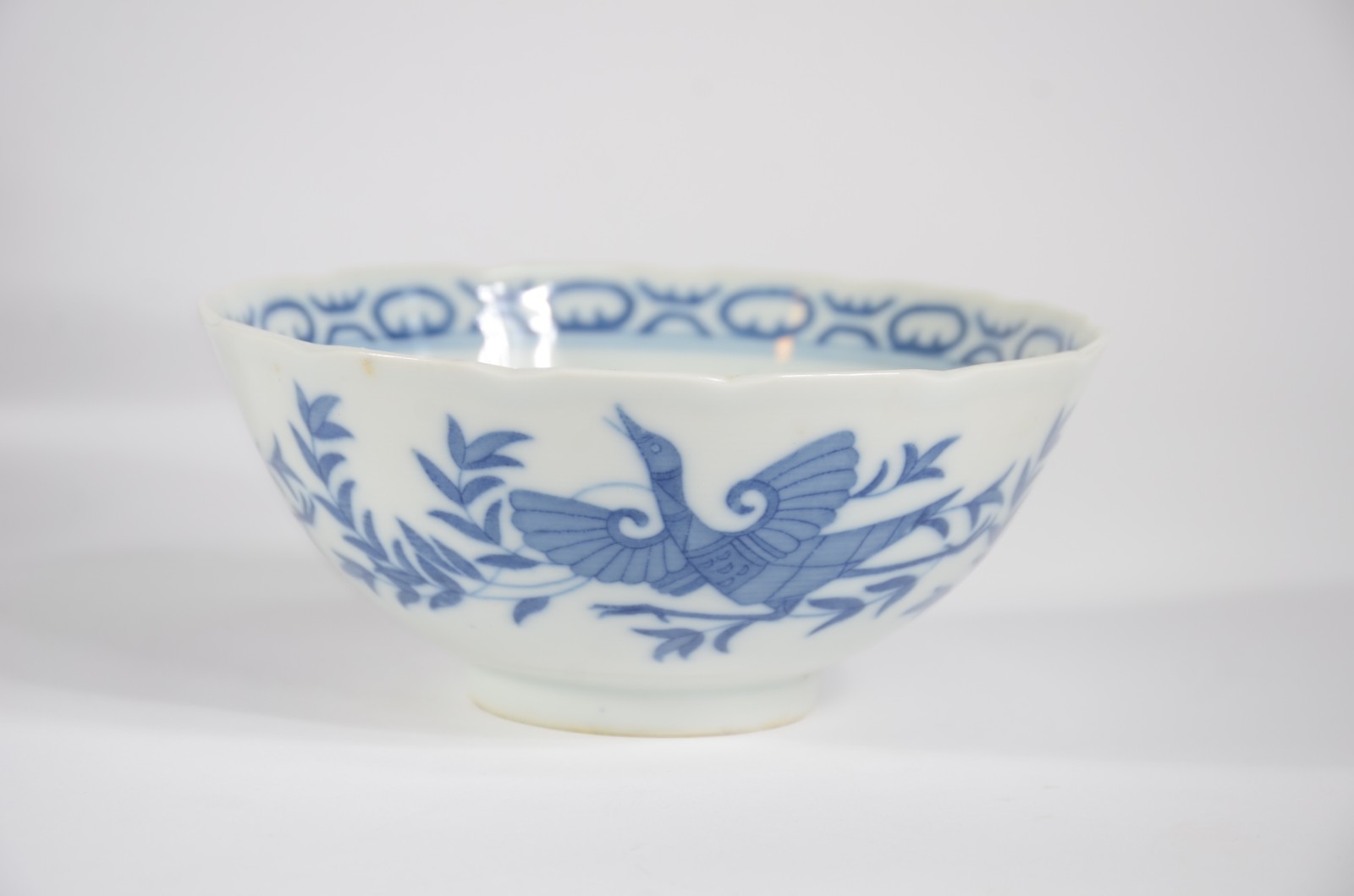 Conjunto com 18 bowls de porcelana oriental azul e branca, sendo 12... - foto 4 de 6