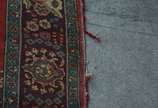 Tapete Meshed (Mashhad) (1900),  - Tapete Meshed (pequenas partes rapé e desgastes)