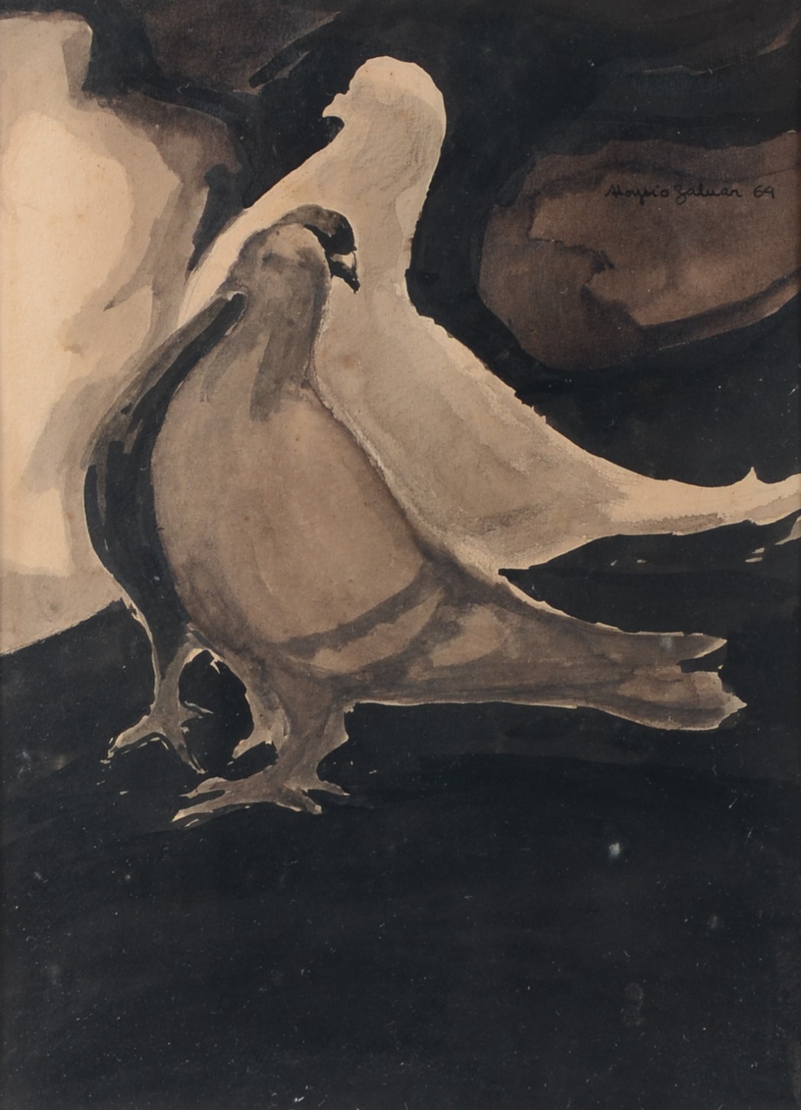 Aloysio Zaluar (1937), Pombos - foto 1 de 4